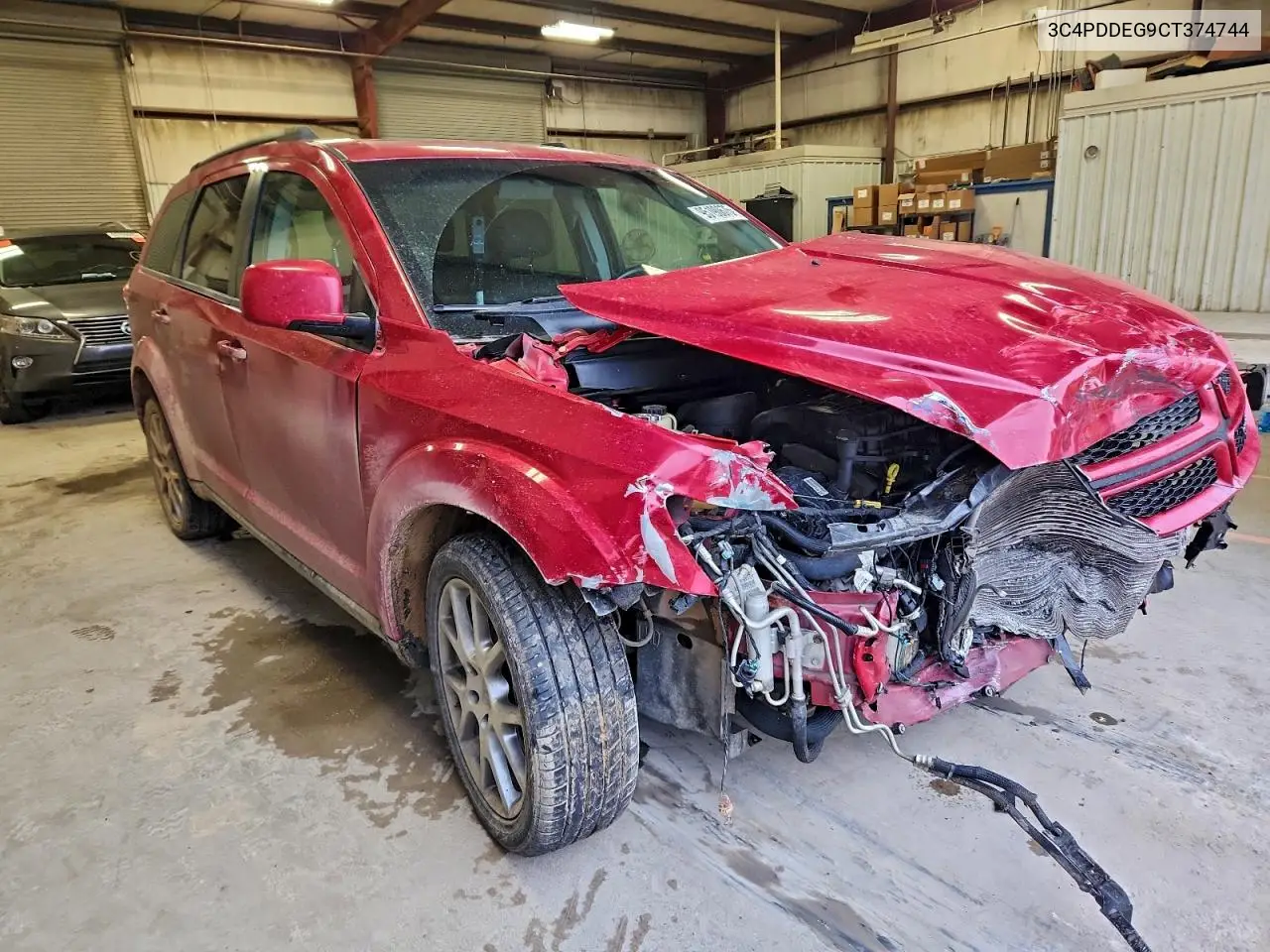 3C4PDDEG9CT374744 2012 Dodge Journey R/T