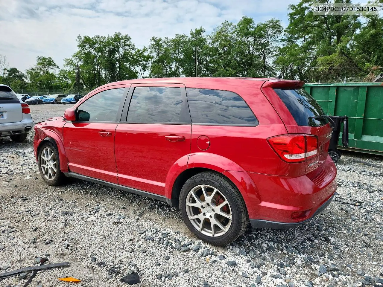 2013 Dodge Journey R/T VIN: 3C4PDCEG7DT530145 Lot: 60944826