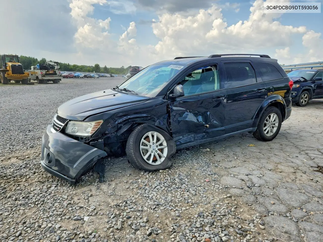 2013 Dodge Journey Sxt VIN: 3C4PDCBG9DT593056 Lot: 61138696