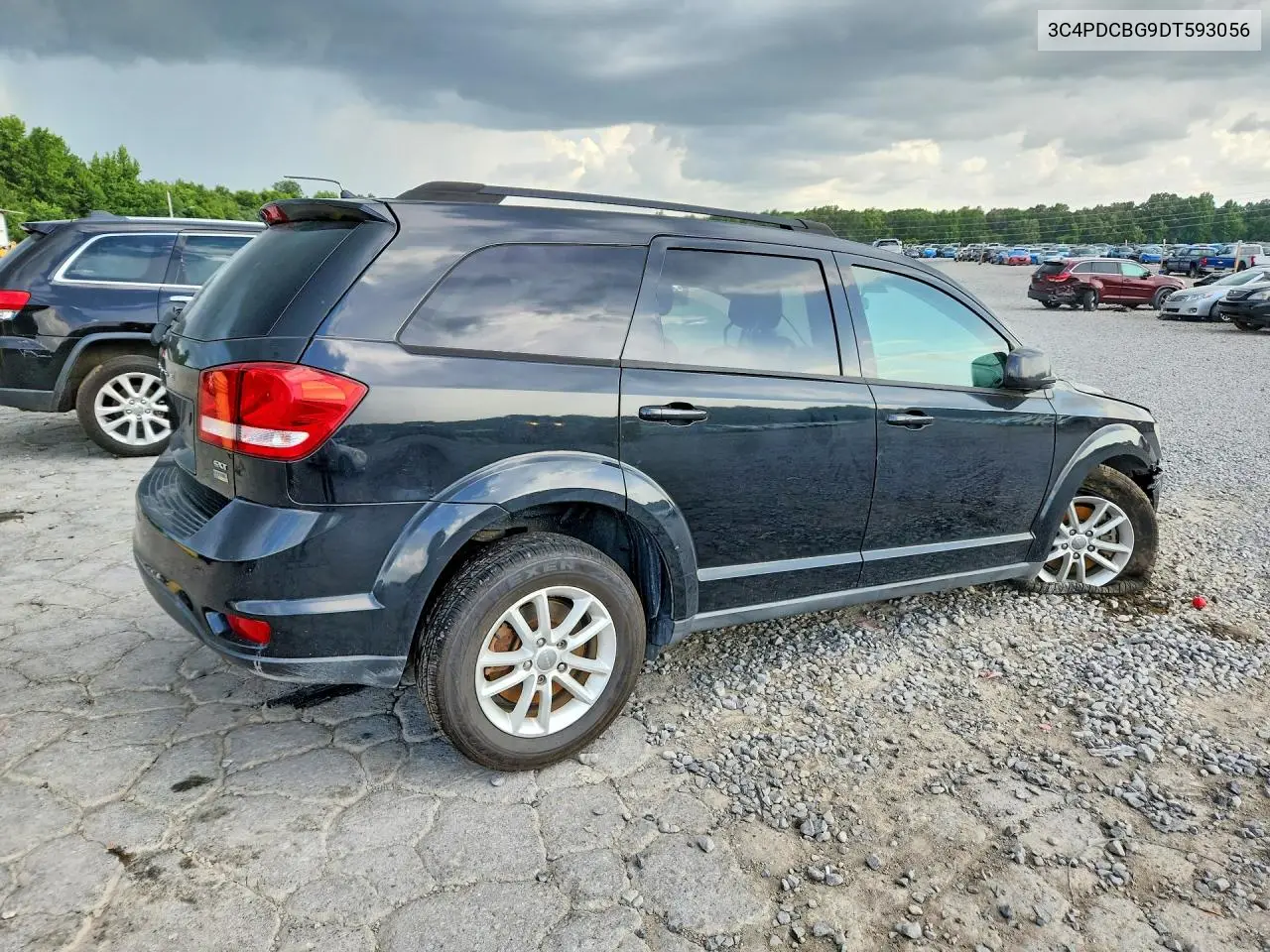 2013 Dodge Journey Sxt VIN: 3C4PDCBG9DT593056 Lot: 61138696