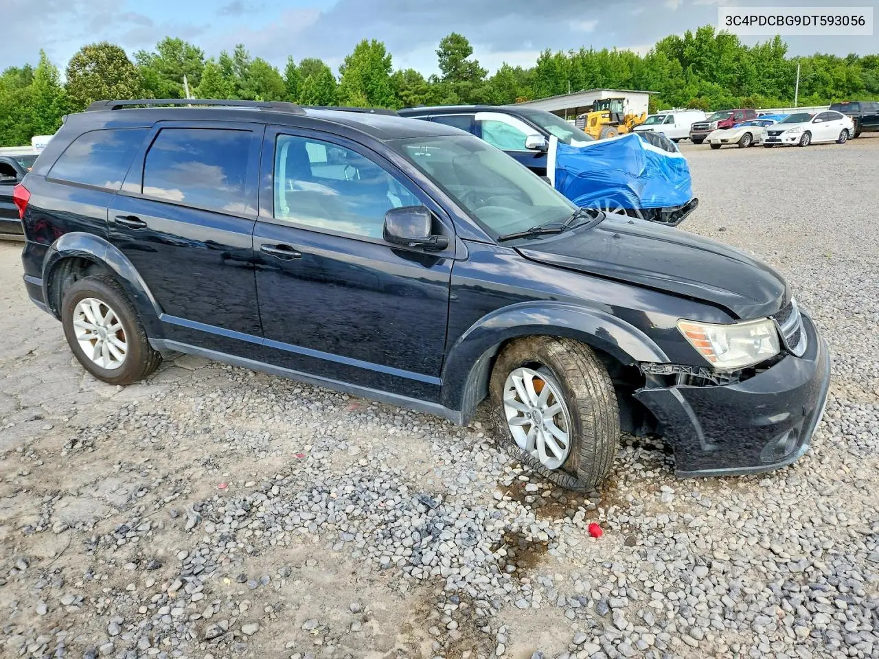 2013 Dodge Journey Sxt VIN: 3C4PDCBG9DT593056 Lot: 61138696