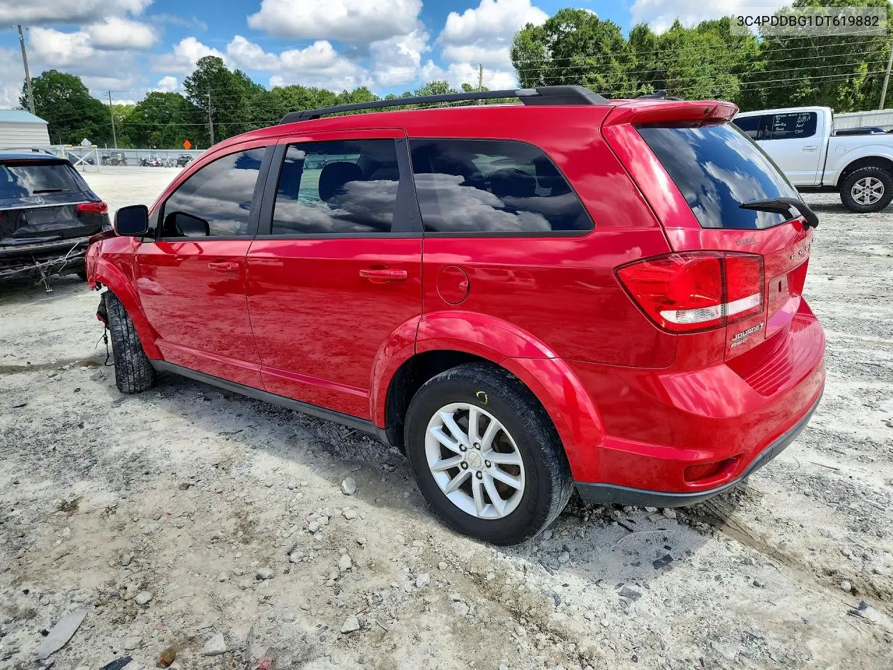 2013 Dodge Journey Sxt VIN: 3C4PDDBG1DT619882 Lot: 61210536