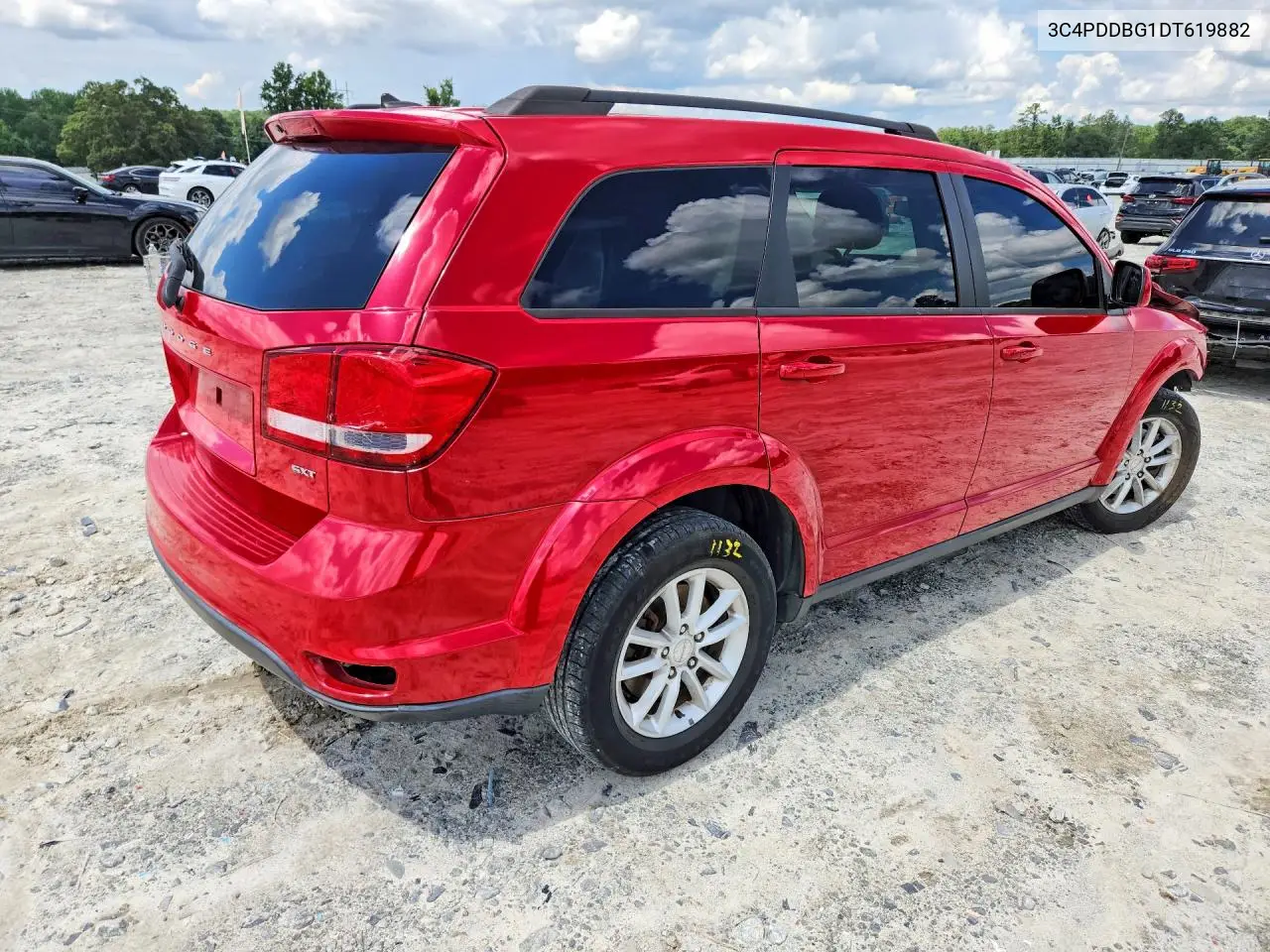 2013 Dodge Journey Sxt VIN: 3C4PDDBG1DT619882 Lot: 61210536