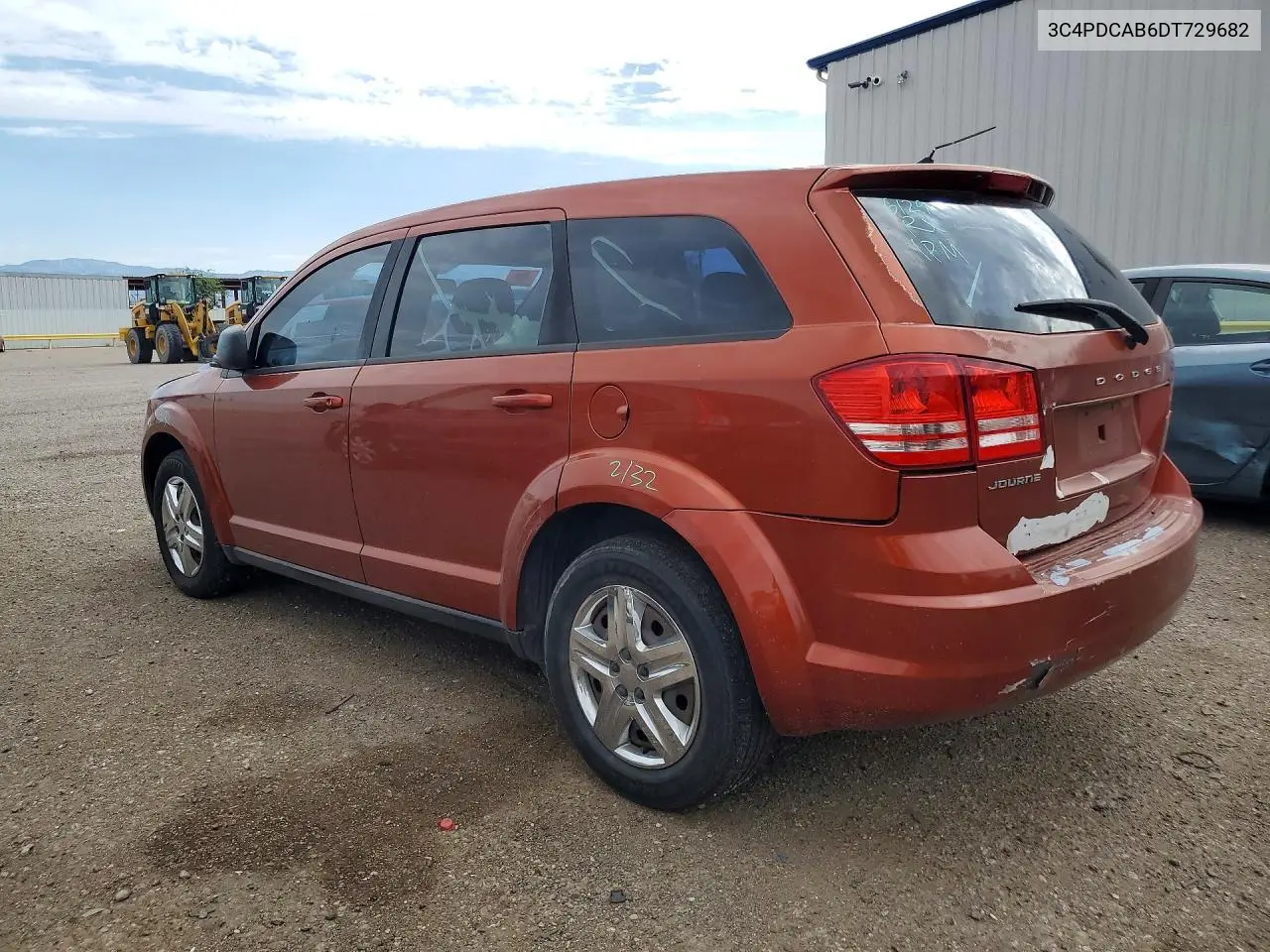 2013 Dodge Journey Se VIN: 3C4PDCAB6DT729682 Lot: 61234146
