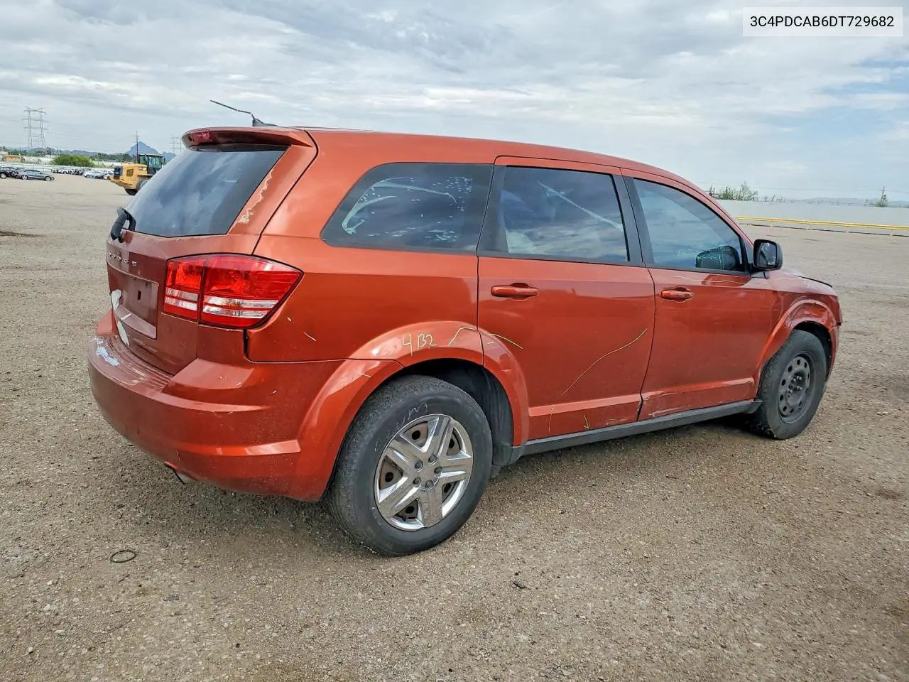 2013 Dodge Journey Se VIN: 3C4PDCAB6DT729682 Lot: 61234146