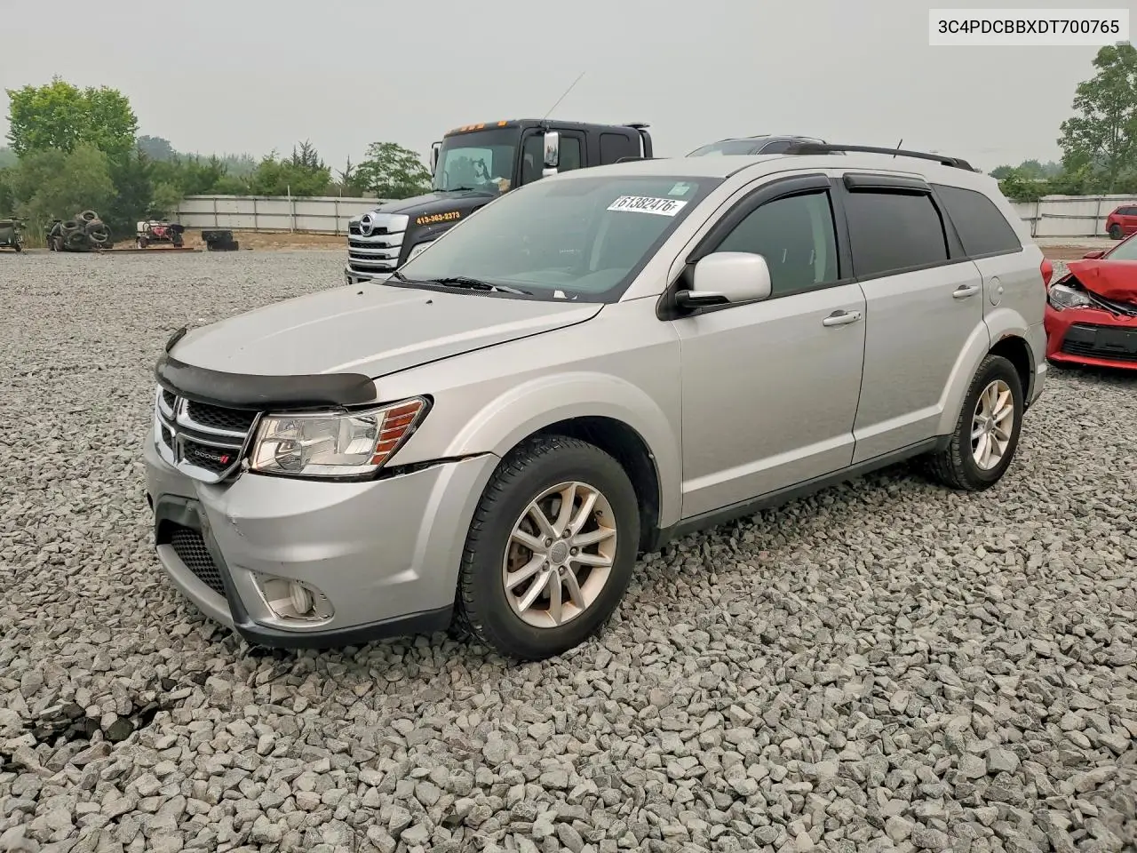 2013 Dodge Journey Sxt VIN: 3C4PDCBBXDT700765 Lot: 61382476