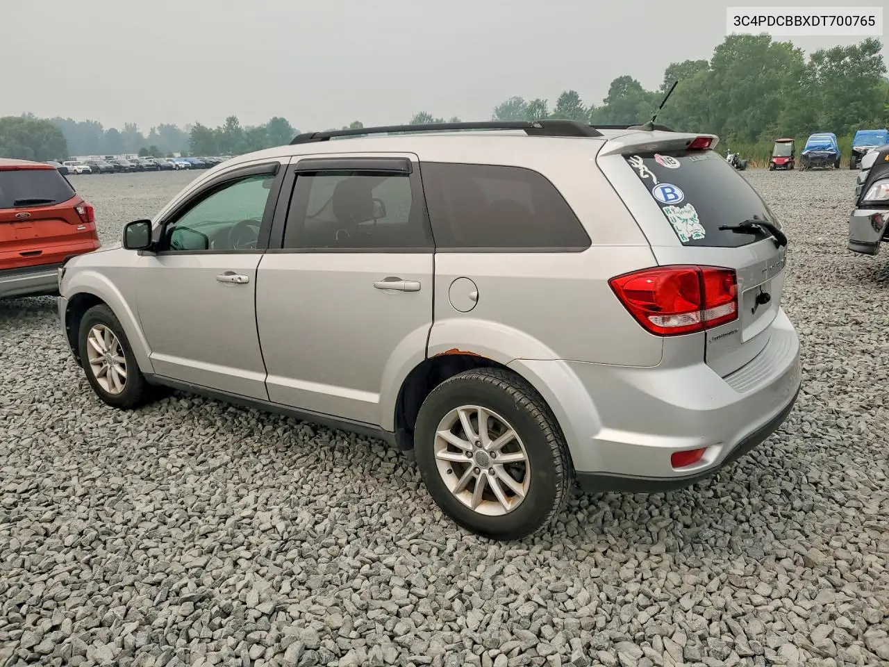 2013 Dodge Journey Sxt VIN: 3C4PDCBBXDT700765 Lot: 61382476