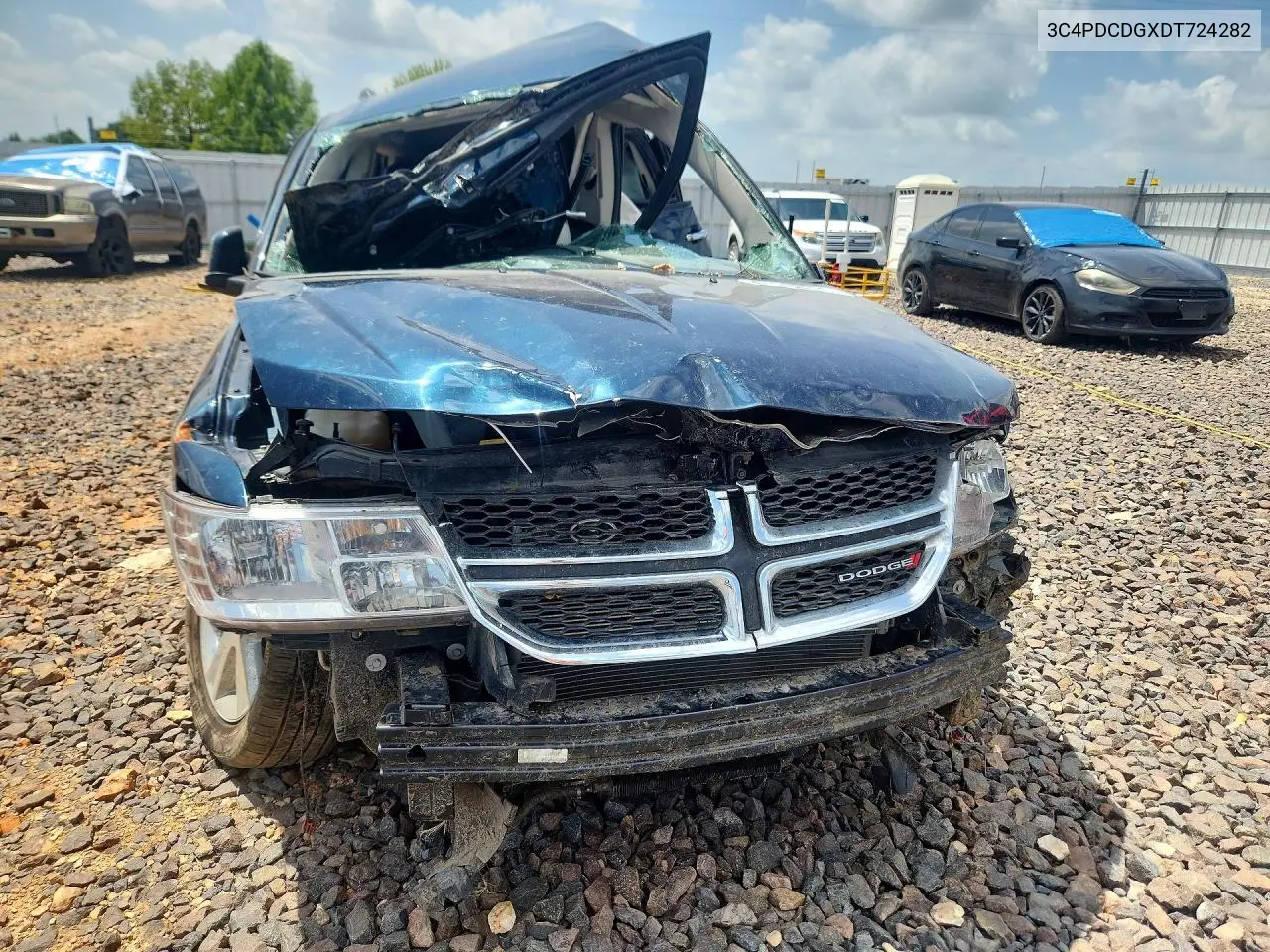 2013 Dodge Journey Crew VIN: 3C4PDCDGXDT724282 Lot: 61398076