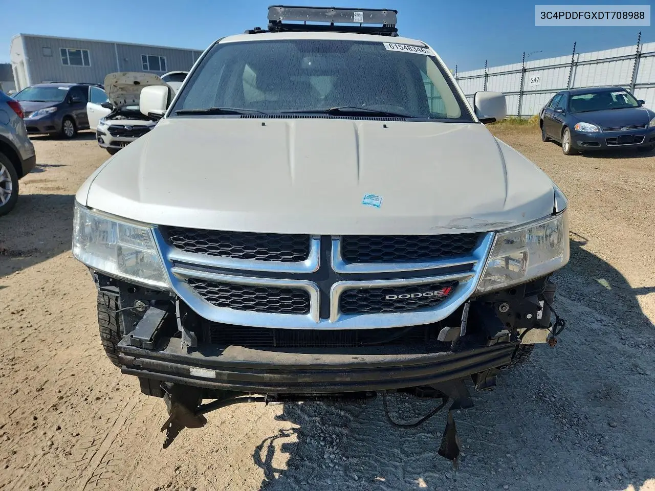 2013 Dodge Journey R/T VIN: 3C4PDDFGXDT708988 Lot: 61548346