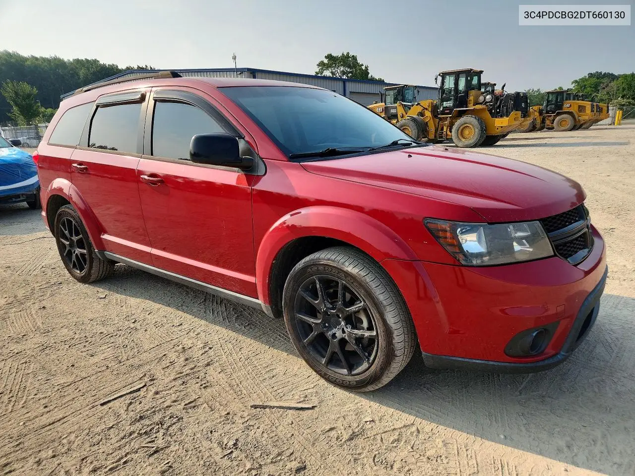 2013 Dodge Journey Sxt VIN: 3C4PDCBG2DT660130 Lot: 61678336
