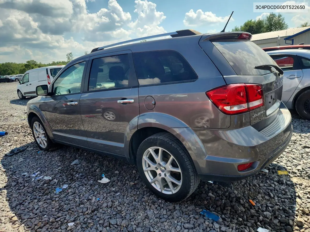 2013 Dodge Journey Crew VIN: 3C4PDCDG0DT522650 Lot: 61678646