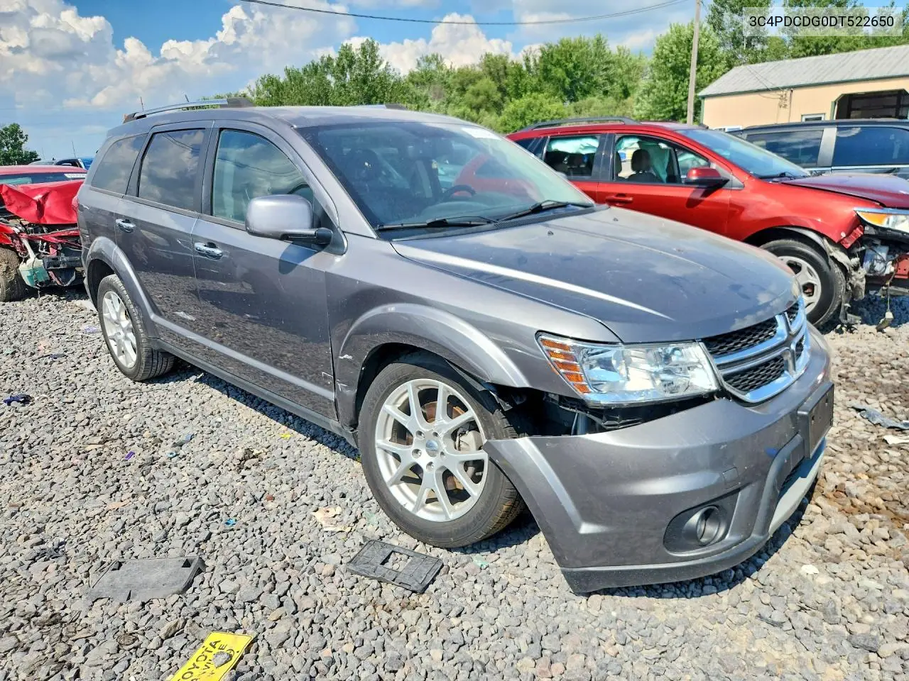 2013 Dodge Journey Crew VIN: 3C4PDCDG0DT522650 Lot: 61678646