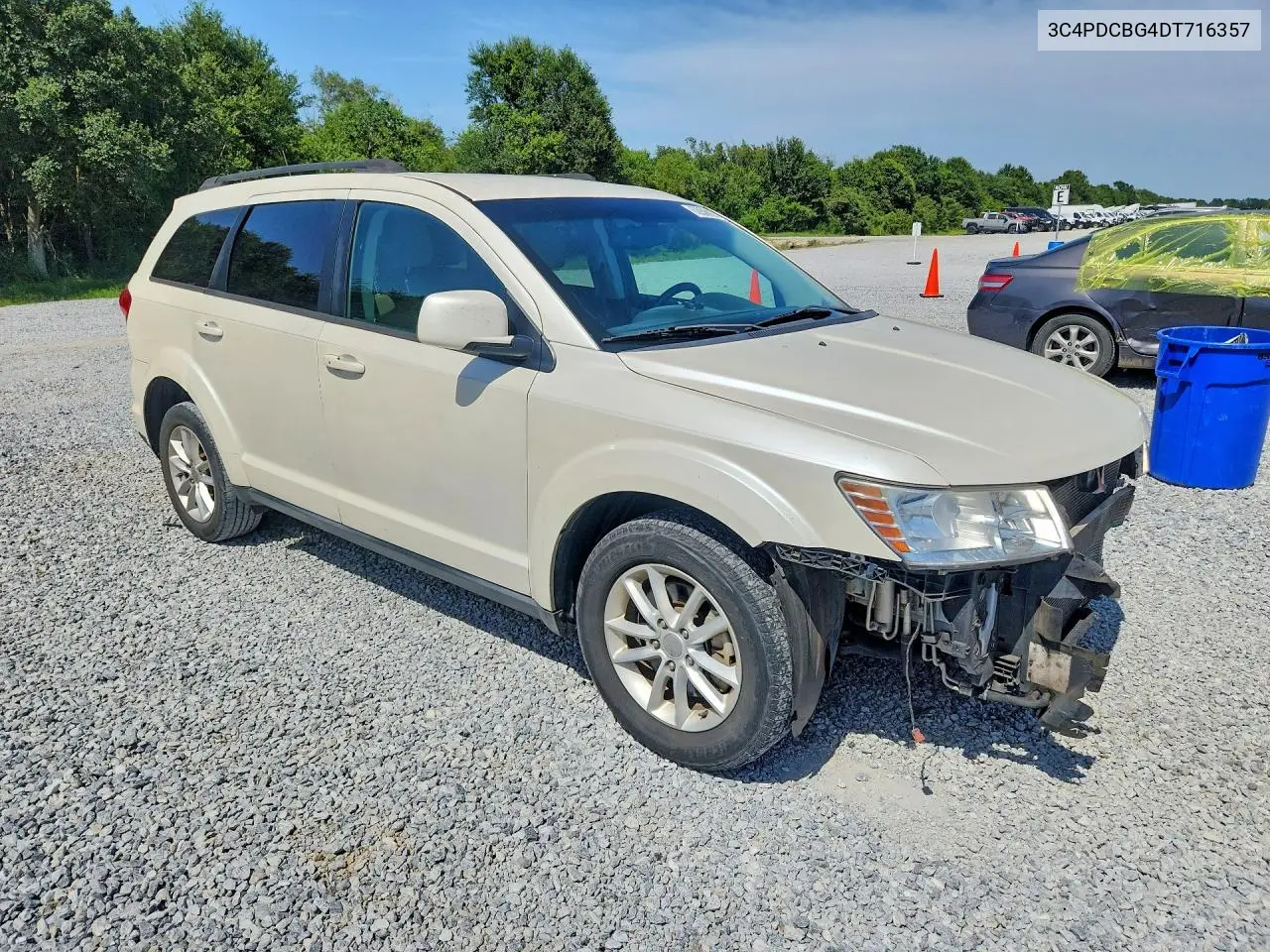 2013 Dodge Journey Sxt VIN: 3C4PDCBG4DT716357 Lot: 62056826