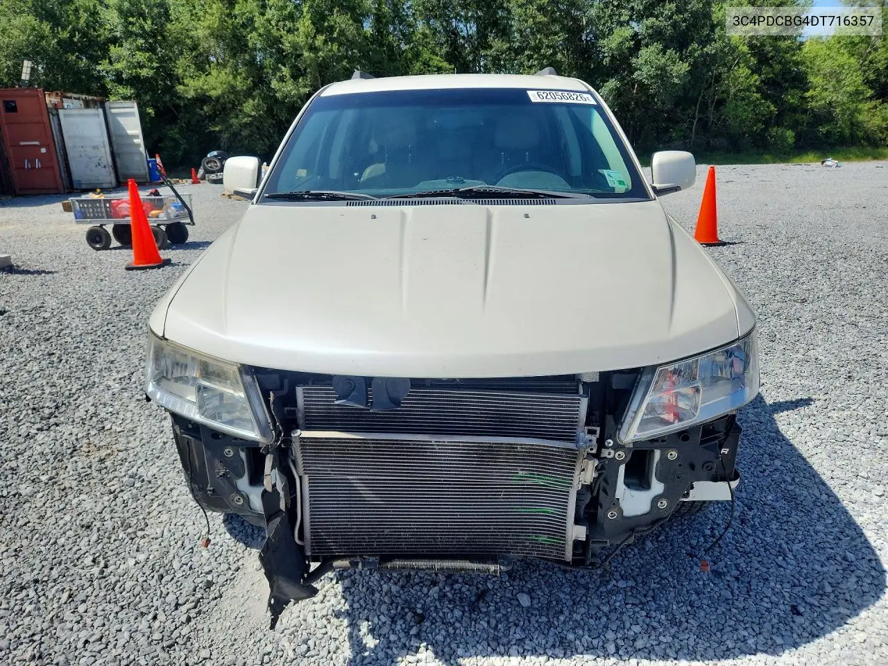 2013 Dodge Journey Sxt VIN: 3C4PDCBG4DT716357 Lot: 62056826