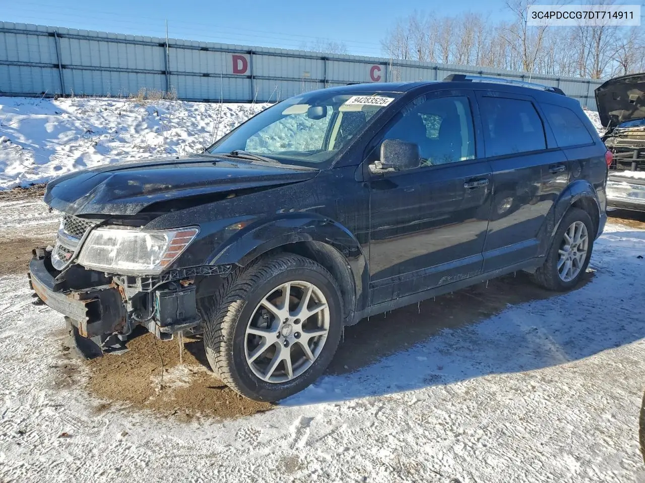 3C4PDCCG7DT714911 2013 Dodge Journey Sxt