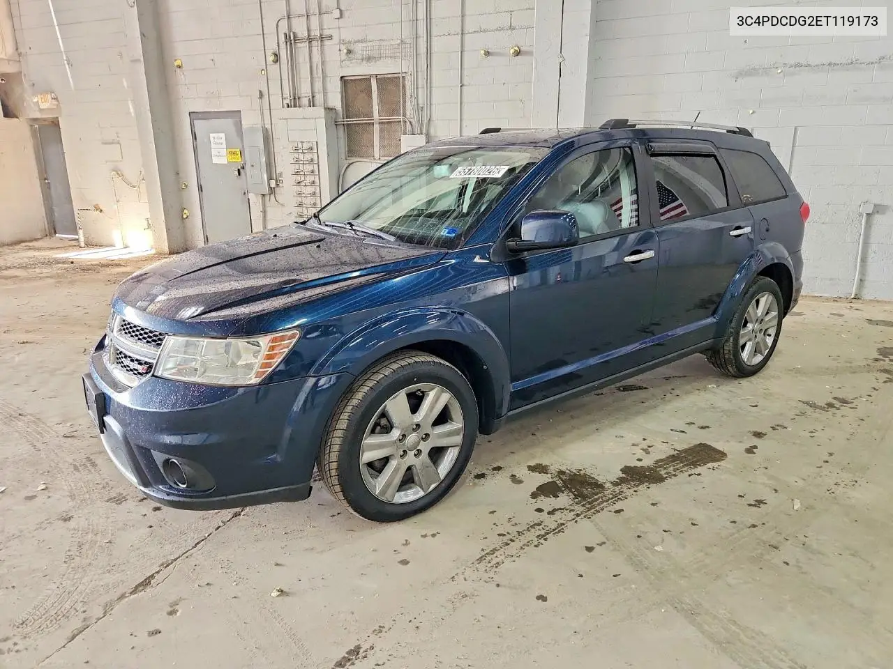 2014 Dodge Journey Limited VIN: 3C4PDCDG2ET119173 Lot: 55780026