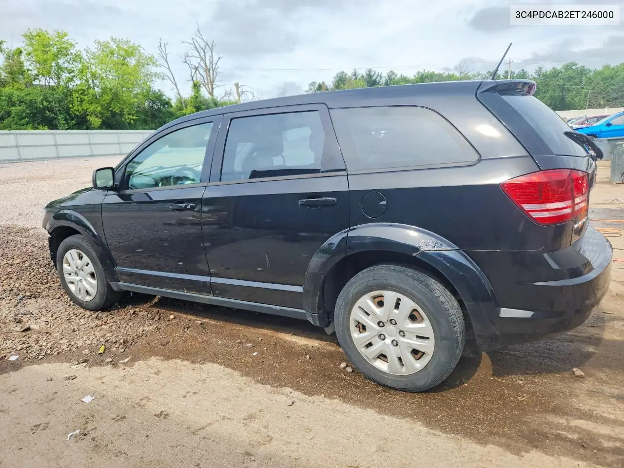 2014 Dodge Journey Se VIN: 3C4PDCAB2ET246000 Lot: 57019166