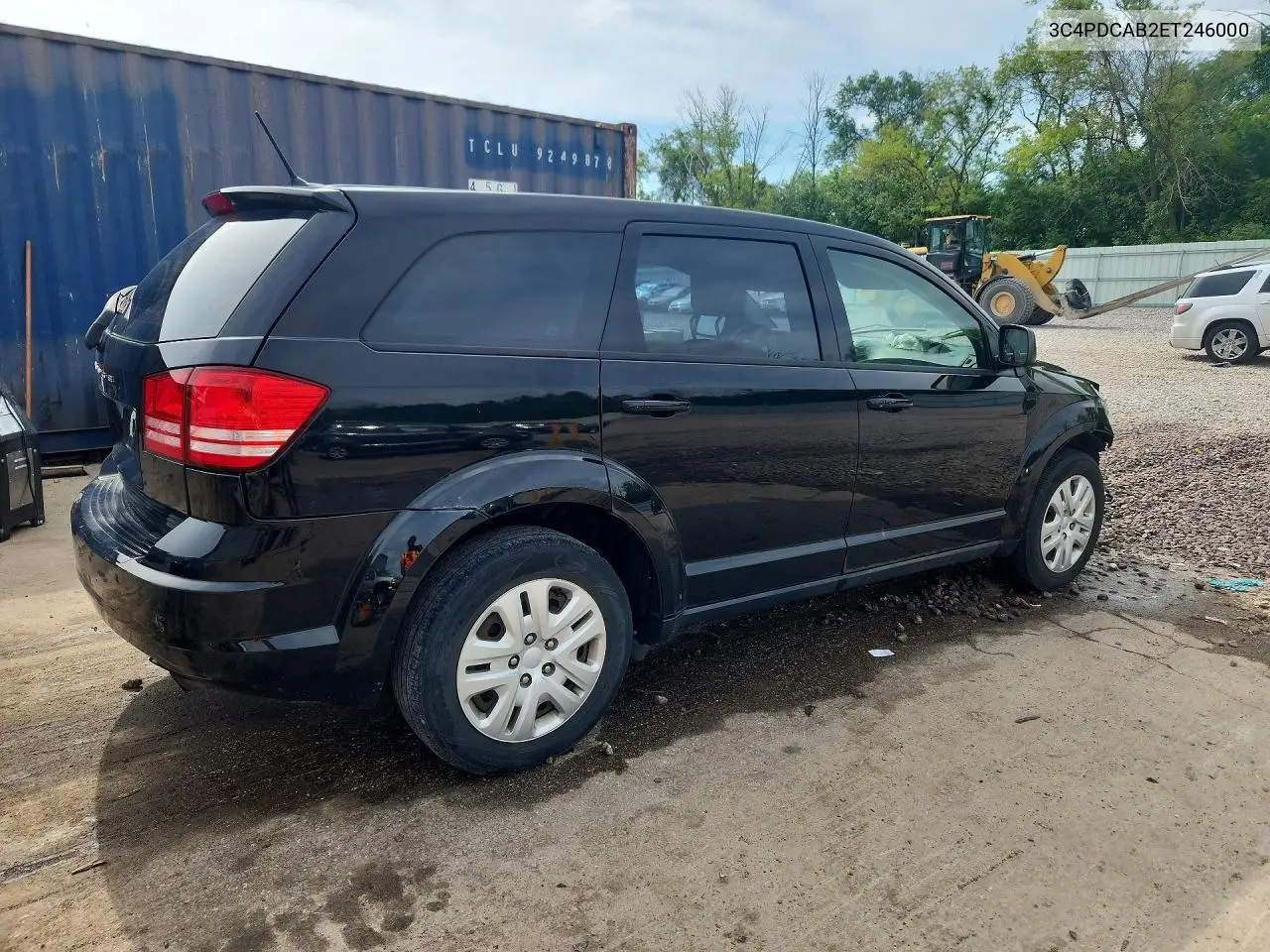 2014 Dodge Journey Se VIN: 3C4PDCAB2ET246000 Lot: 57019166