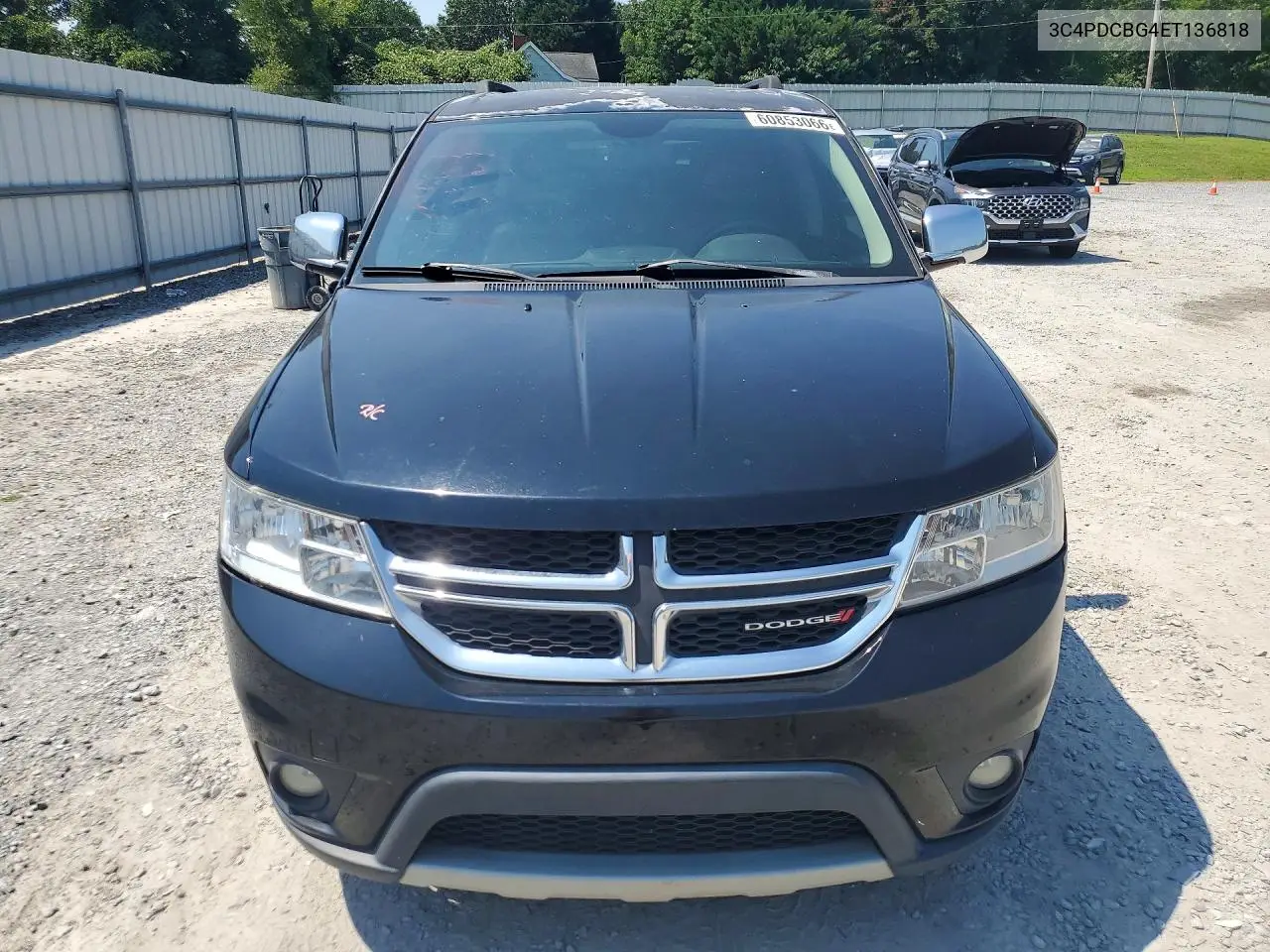 2014 Dodge Journey Sxt VIN: 3C4PDCBG4ET136818 Lot: 60853066