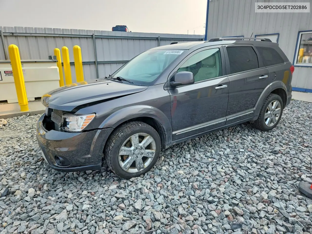 2014 Dodge Journey Limited VIN: 3C4PDCDG5ET202886 Lot: 61288986
