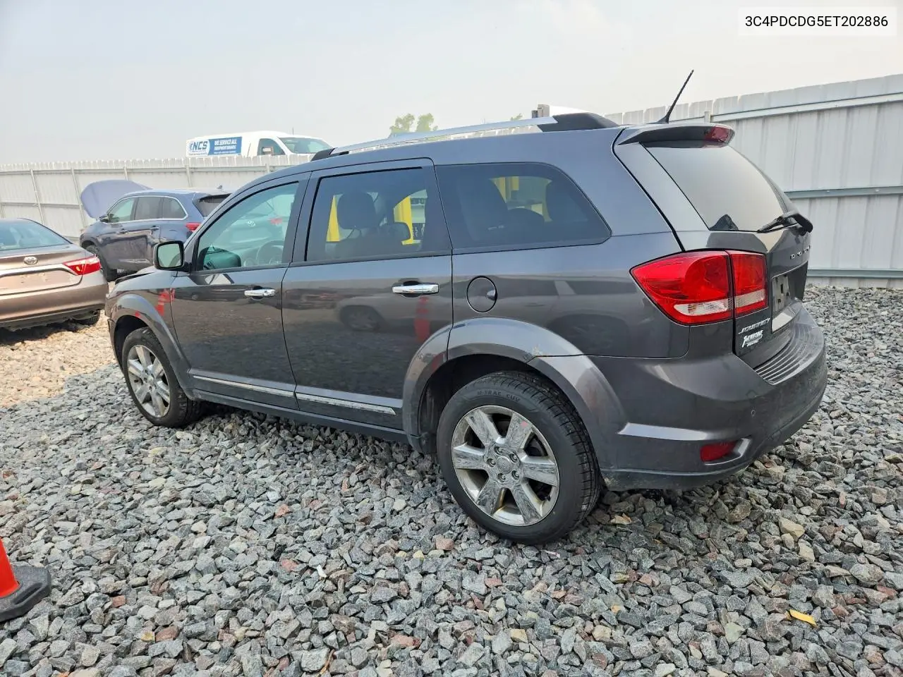 2014 Dodge Journey Limited VIN: 3C4PDCDG5ET202886 Lot: 61288986