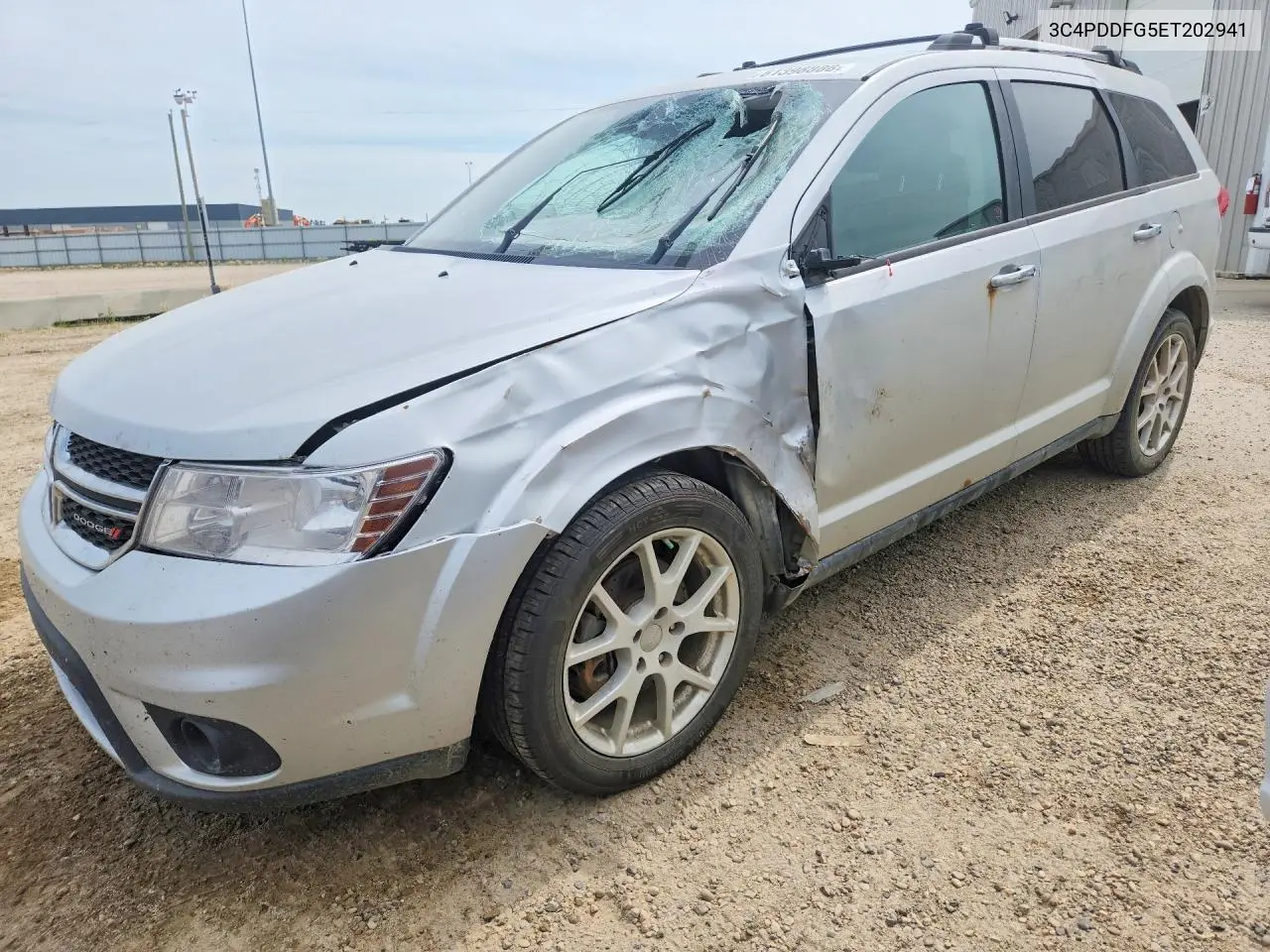 2014 Dodge Journey R/T VIN: 3C4PDDFG5ET202941 Lot: 61398886