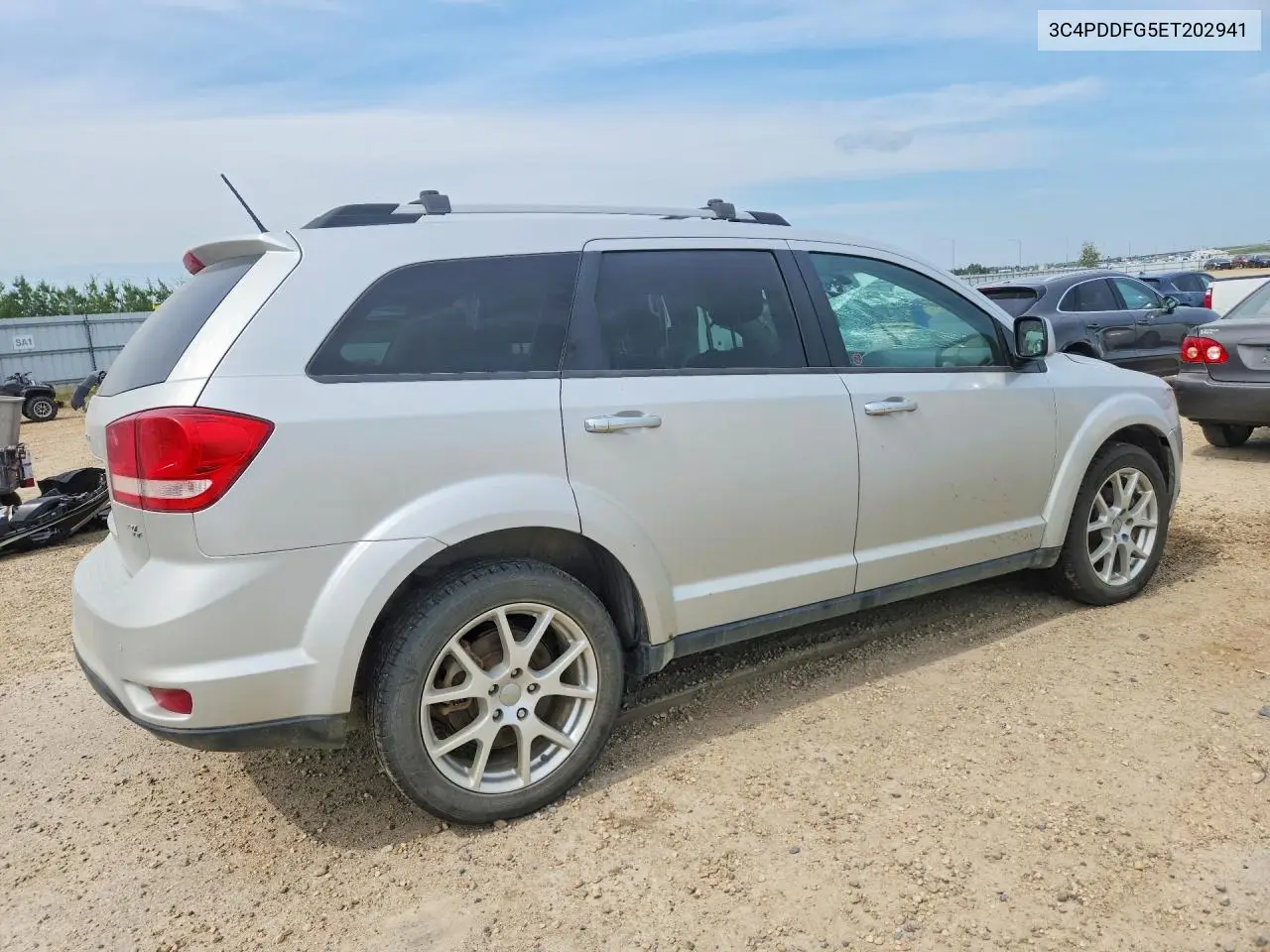 2014 Dodge Journey R/T VIN: 3C4PDDFG5ET202941 Lot: 61398886