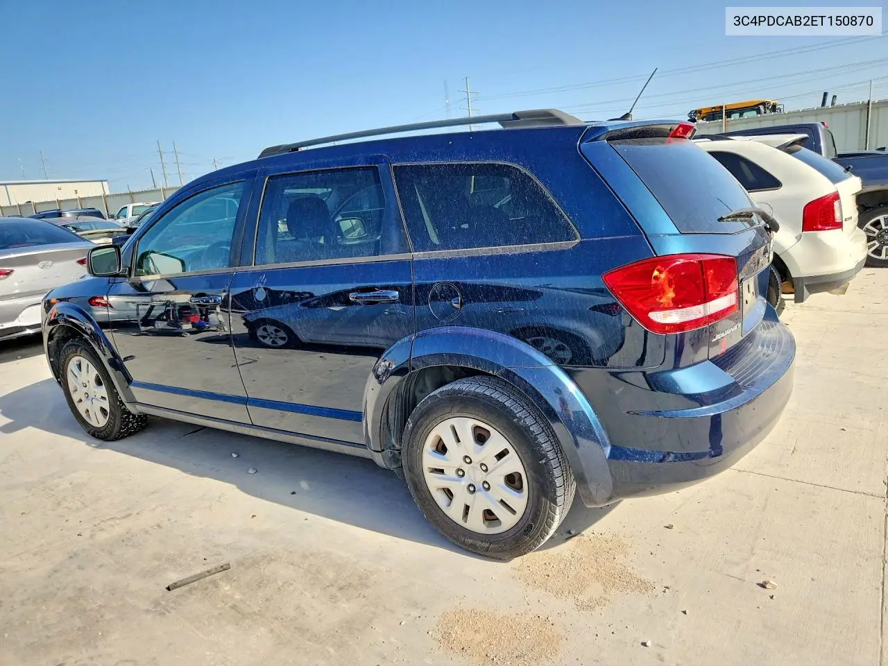 2014 Dodge Journey Se VIN: 3C4PDCAB2ET150870 Lot: 61555806