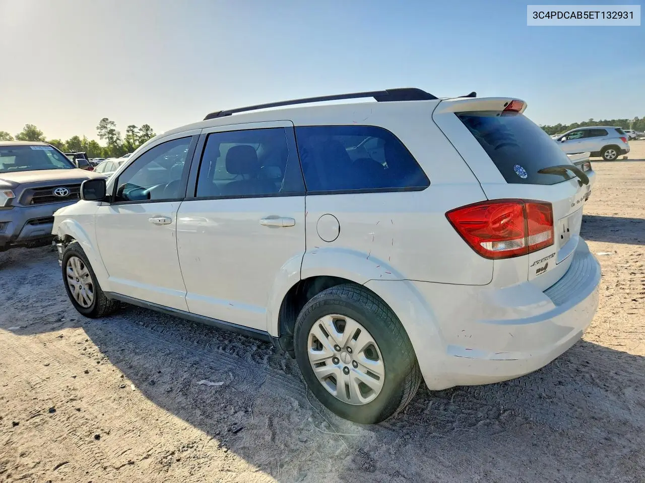 2014 Dodge Journey Se VIN: 3C4PDCAB5ET132931 Lot: 61750976