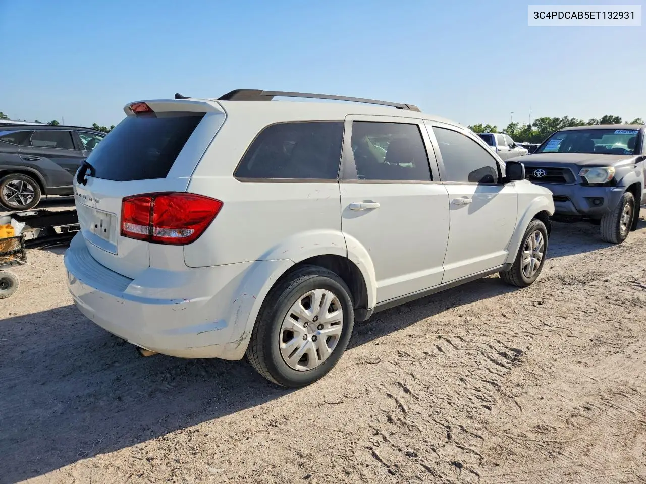 2014 Dodge Journey Se VIN: 3C4PDCAB5ET132931 Lot: 61750976