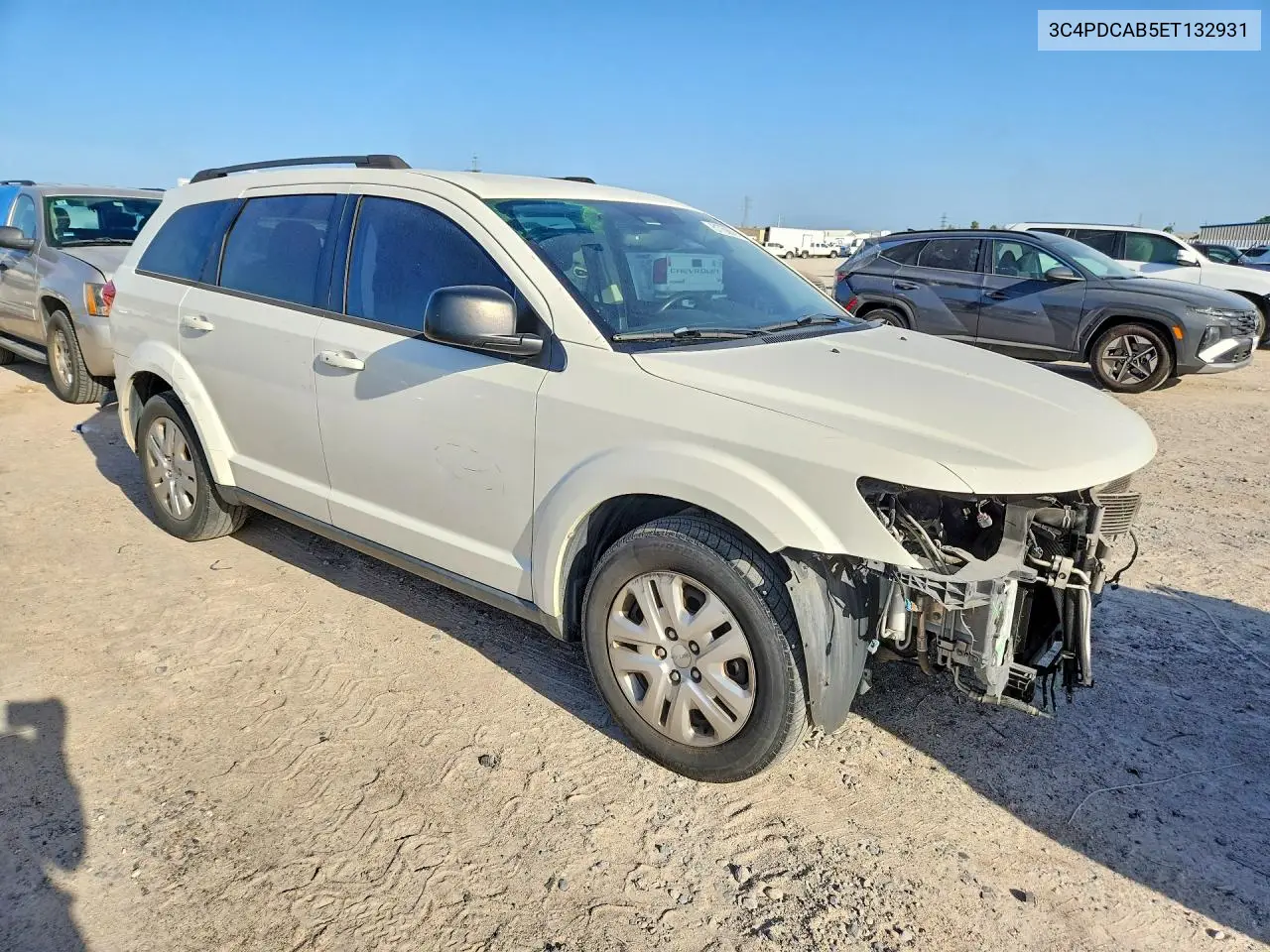 2014 Dodge Journey Se VIN: 3C4PDCAB5ET132931 Lot: 61750976