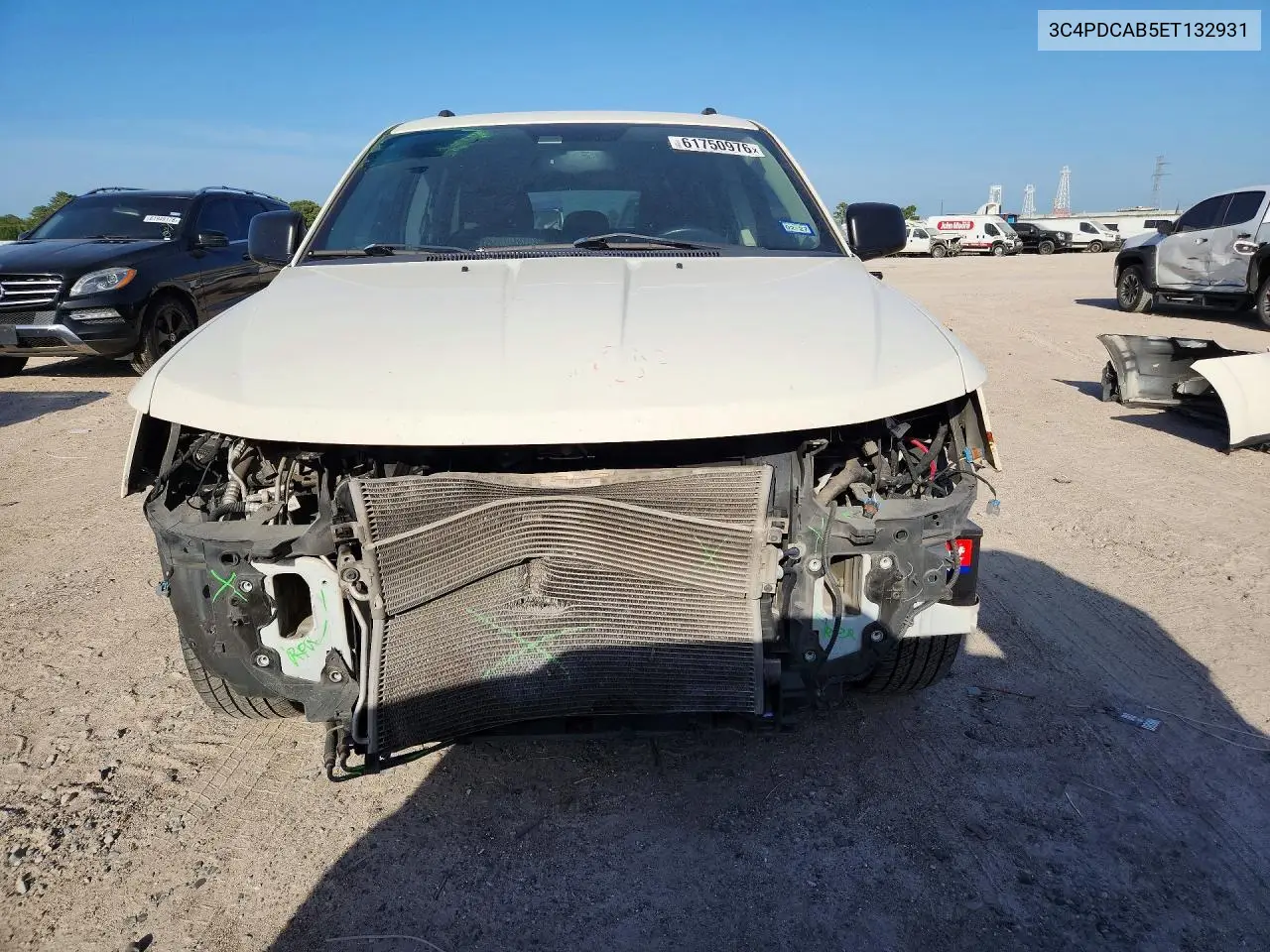 2014 Dodge Journey Se VIN: 3C4PDCAB5ET132931 Lot: 61750976