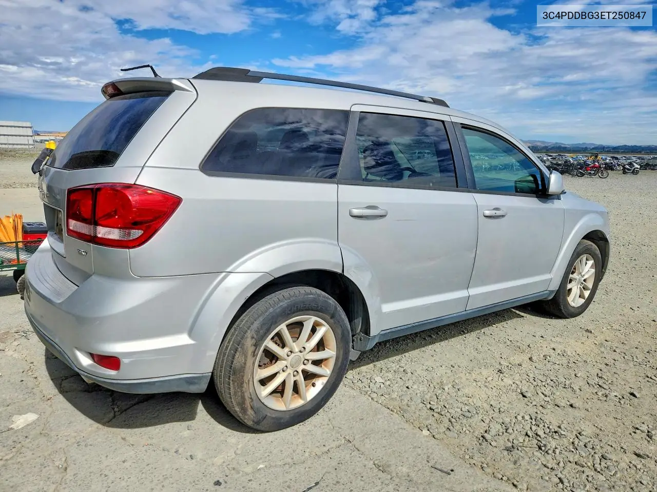 2014 Dodge Journey Sxt VIN: 3C4PDDBG3ET250847 Lot: 61801896
