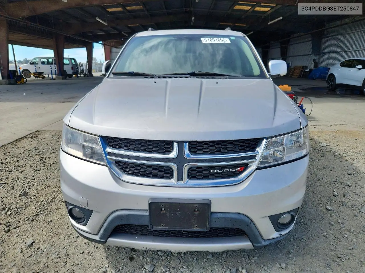 2014 Dodge Journey Sxt VIN: 3C4PDDBG3ET250847 Lot: 61801896