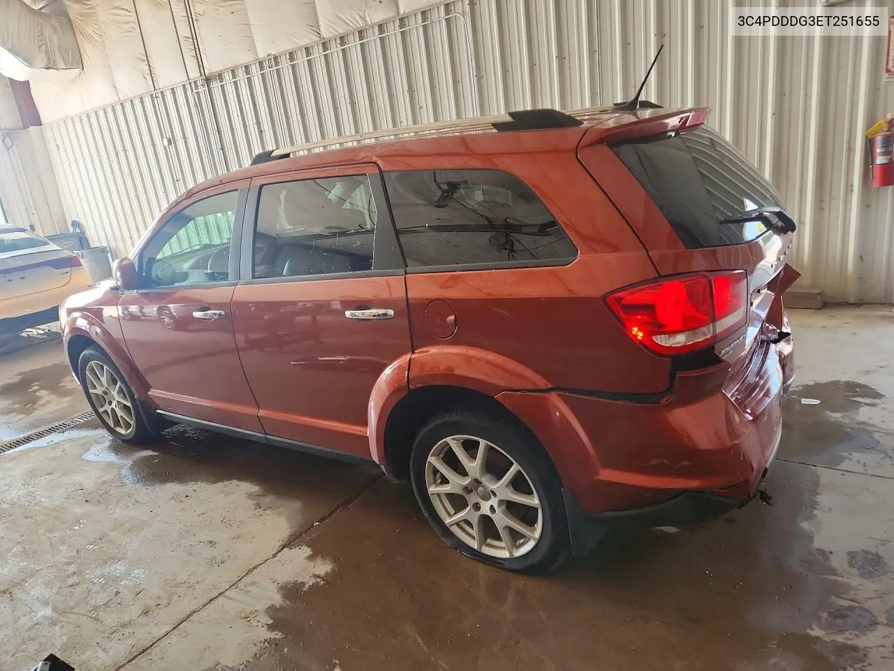 2014 Dodge Journey Limited VIN: 3C4PDDDG3ET251655 Lot: 61868616