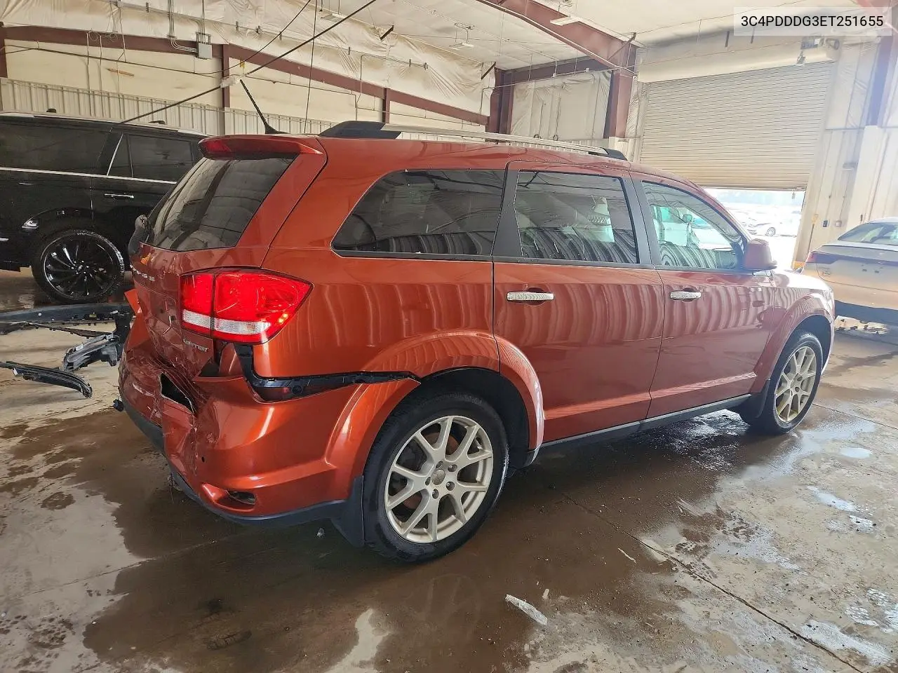 2014 Dodge Journey Limited VIN: 3C4PDDDG3ET251655 Lot: 61868616