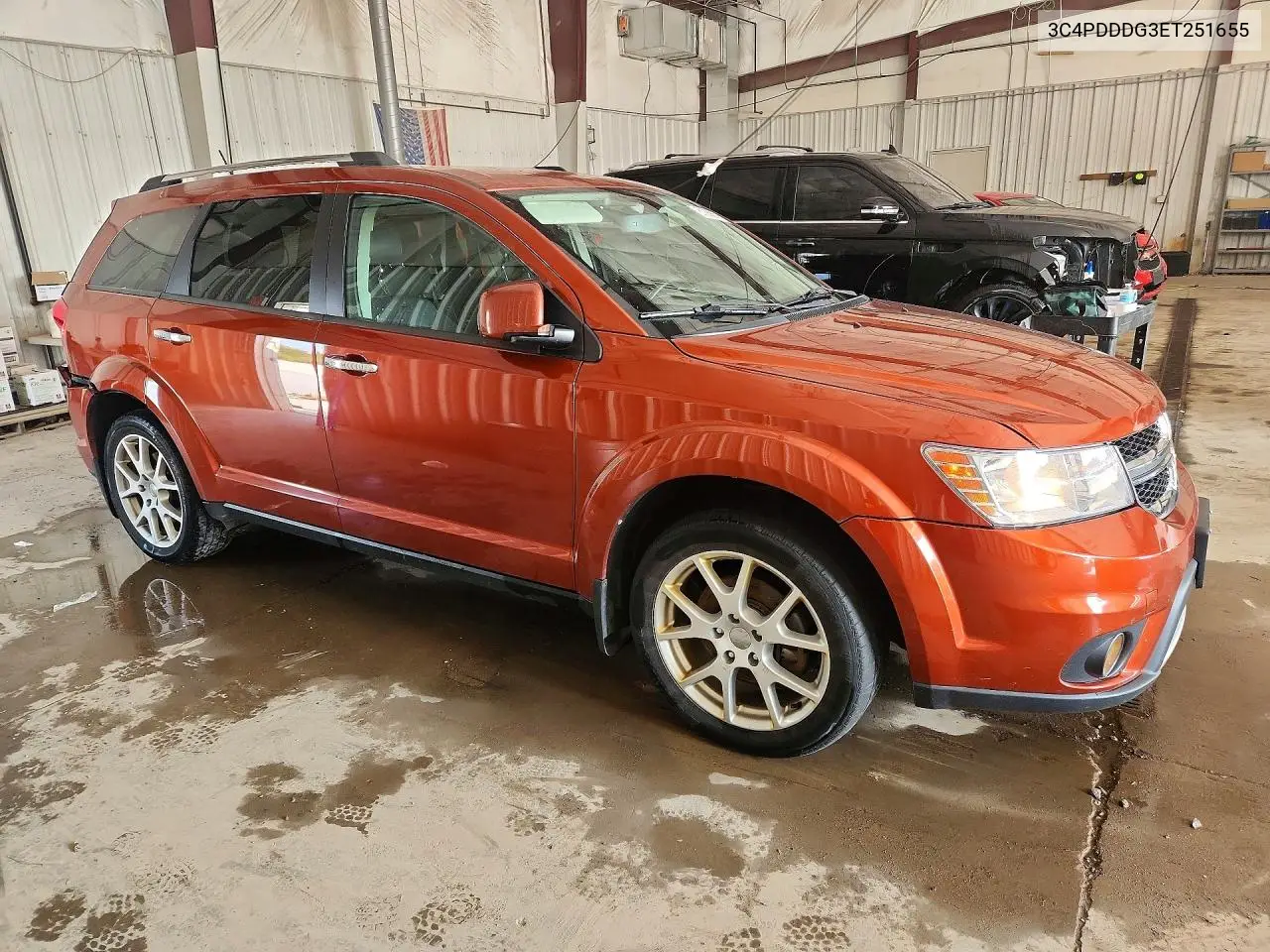 2014 Dodge Journey Limited VIN: 3C4PDDDG3ET251655 Lot: 61868616