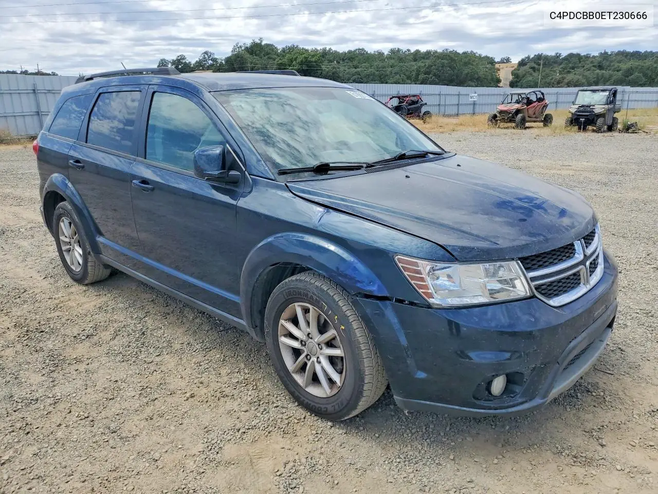 2014 Dodge Journey Sxt VIN: C4PDCBB0ET230666 Lot: 61922106