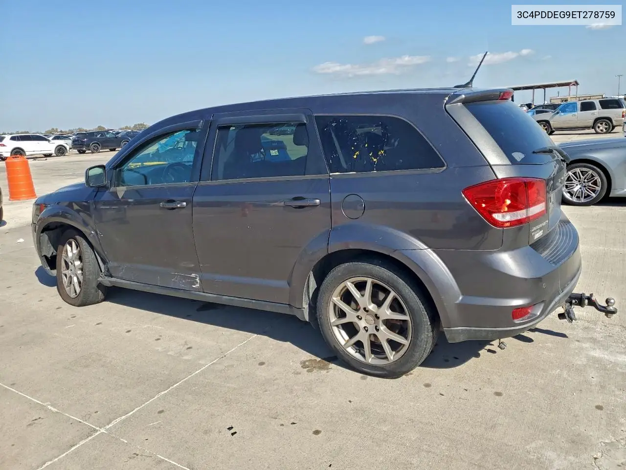 3C4PDDEG9ET278759 2014 Dodge Journey R/T