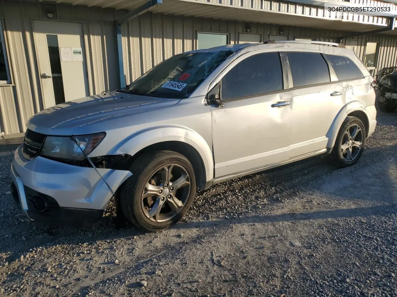 3C4PDCGB5ET290533 2014 Dodge Journey Crossroad