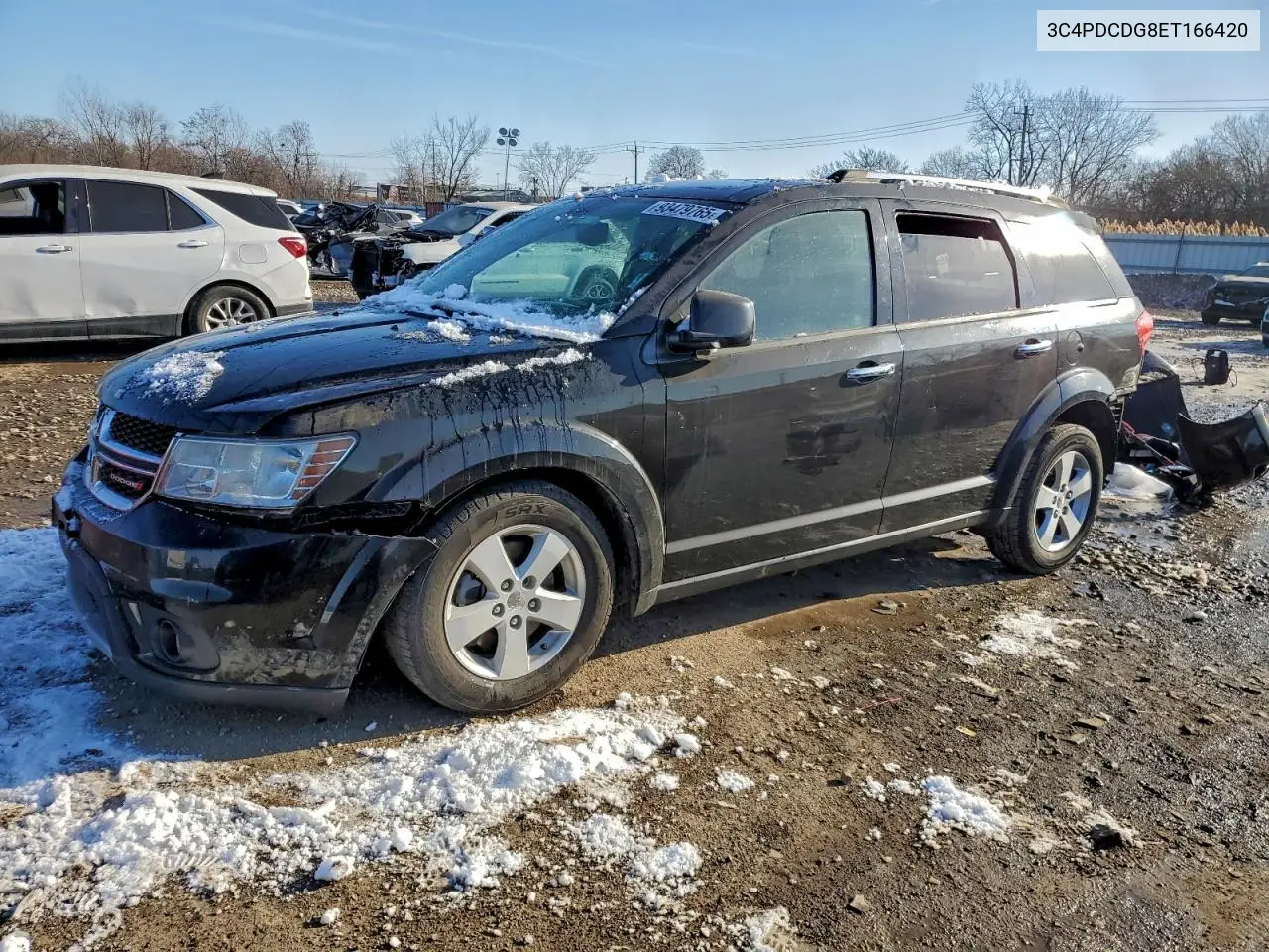3C4PDCDG8ET166420 2014 Dodge Journey Limited