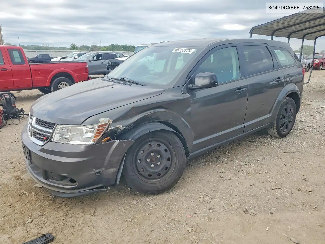 3C4PDCAB6FT753225 2015 Dodge Journey Se