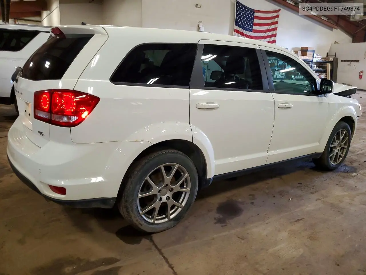 2015 Dodge Journey R/T VIN: 3C4PDDEG9FT749374 Lot: 57821576