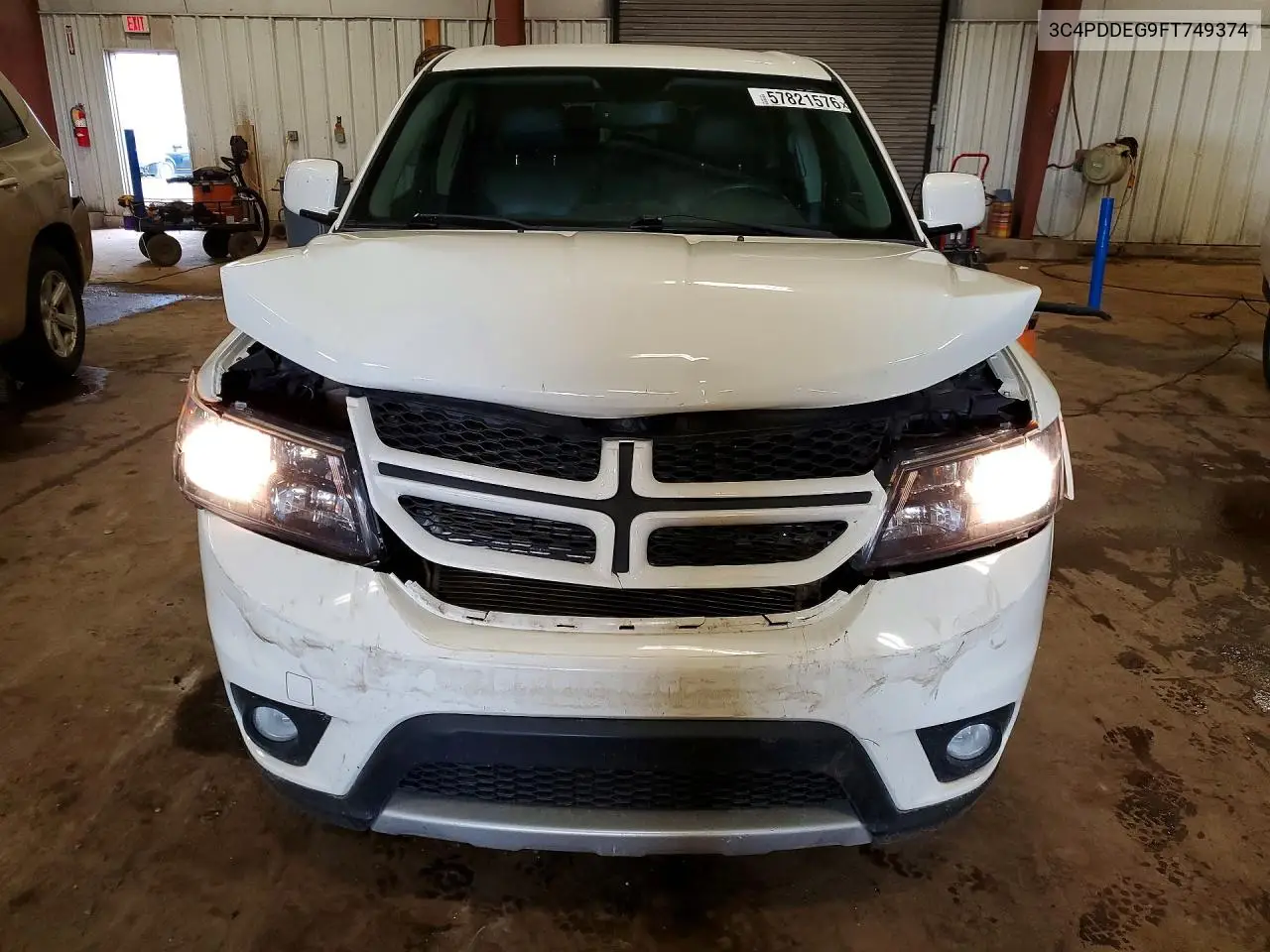 2015 Dodge Journey R/T VIN: 3C4PDDEG9FT749374 Lot: 57821576