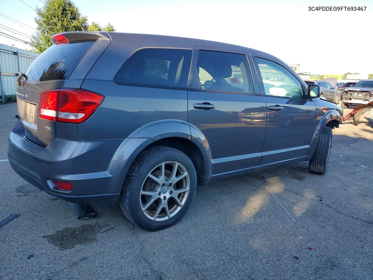 2015 Dodge Journey 4D Ltd VIN: 3C4PDDEG9FT693467 Lot: 58471316