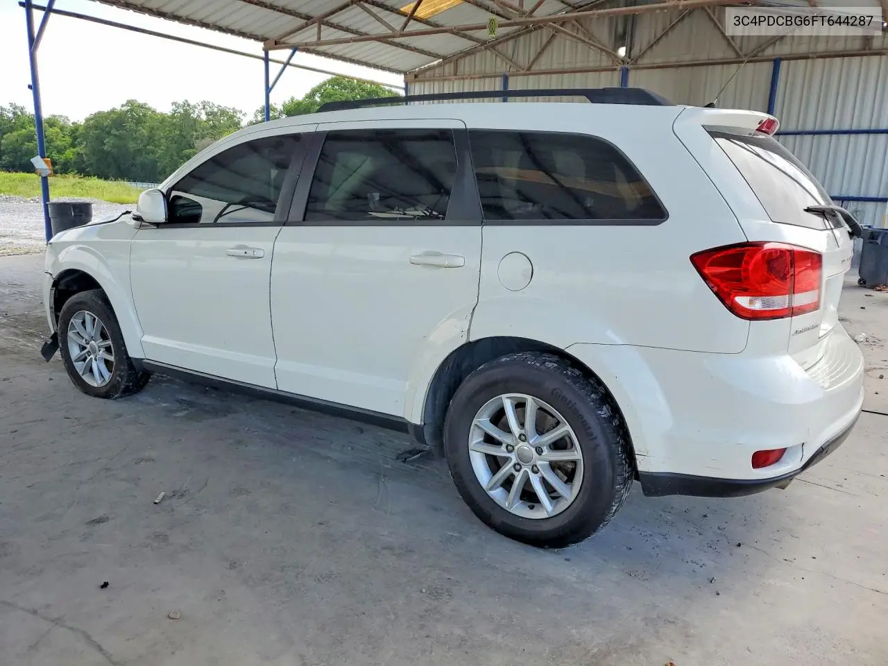 2015 Dodge Journey Sxt VIN: 3C4PDCBG6FT644287 Lot: 58474886