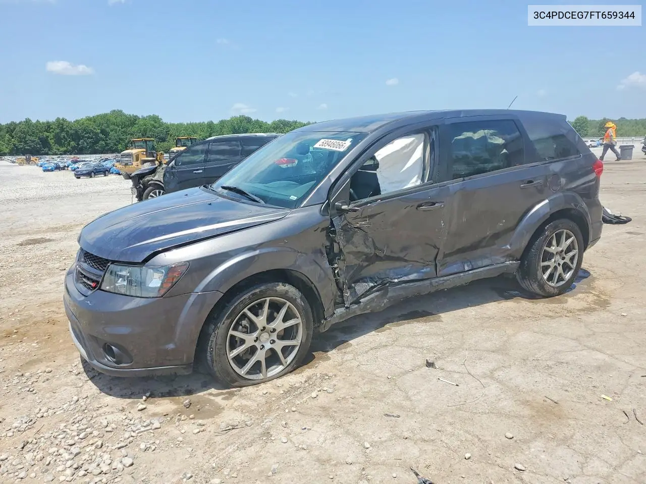 2015 Dodge Journey R/T VIN: 3C4PDCEG7FT659344 Lot: 58946066