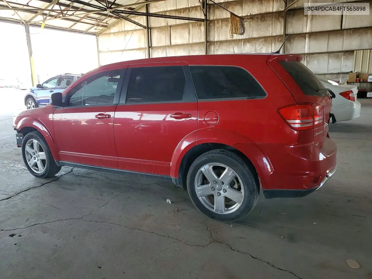 2015 Dodge Journey Se VIN: 3C4PDCAB4FT565898 Lot: 59701806
