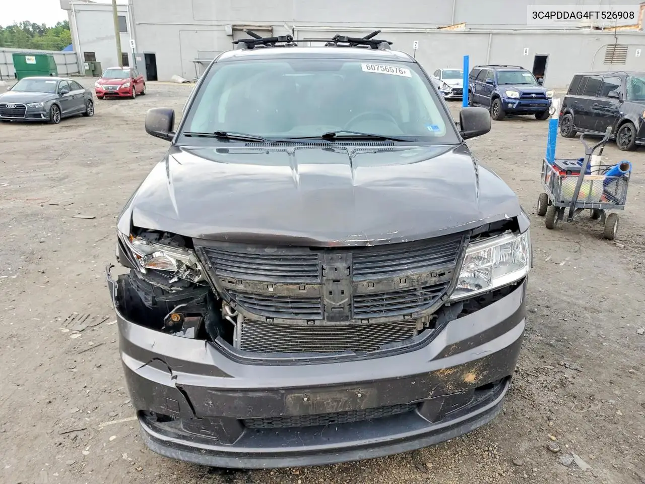 2015 Dodge Journey Se VIN: 3C4PDDAG4FT526908 Lot: 60756576