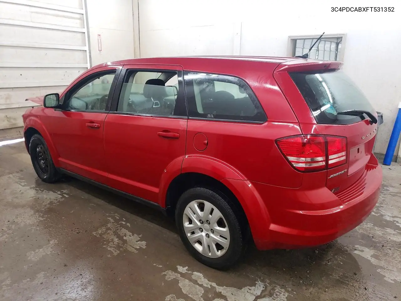 2015 Dodge Journey Se VIN: 3C4PDCABXFT531352 Lot: 61020956